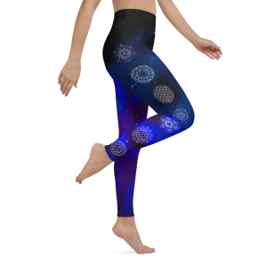 Mystic Meta High Waist Womens Yoga Leggings