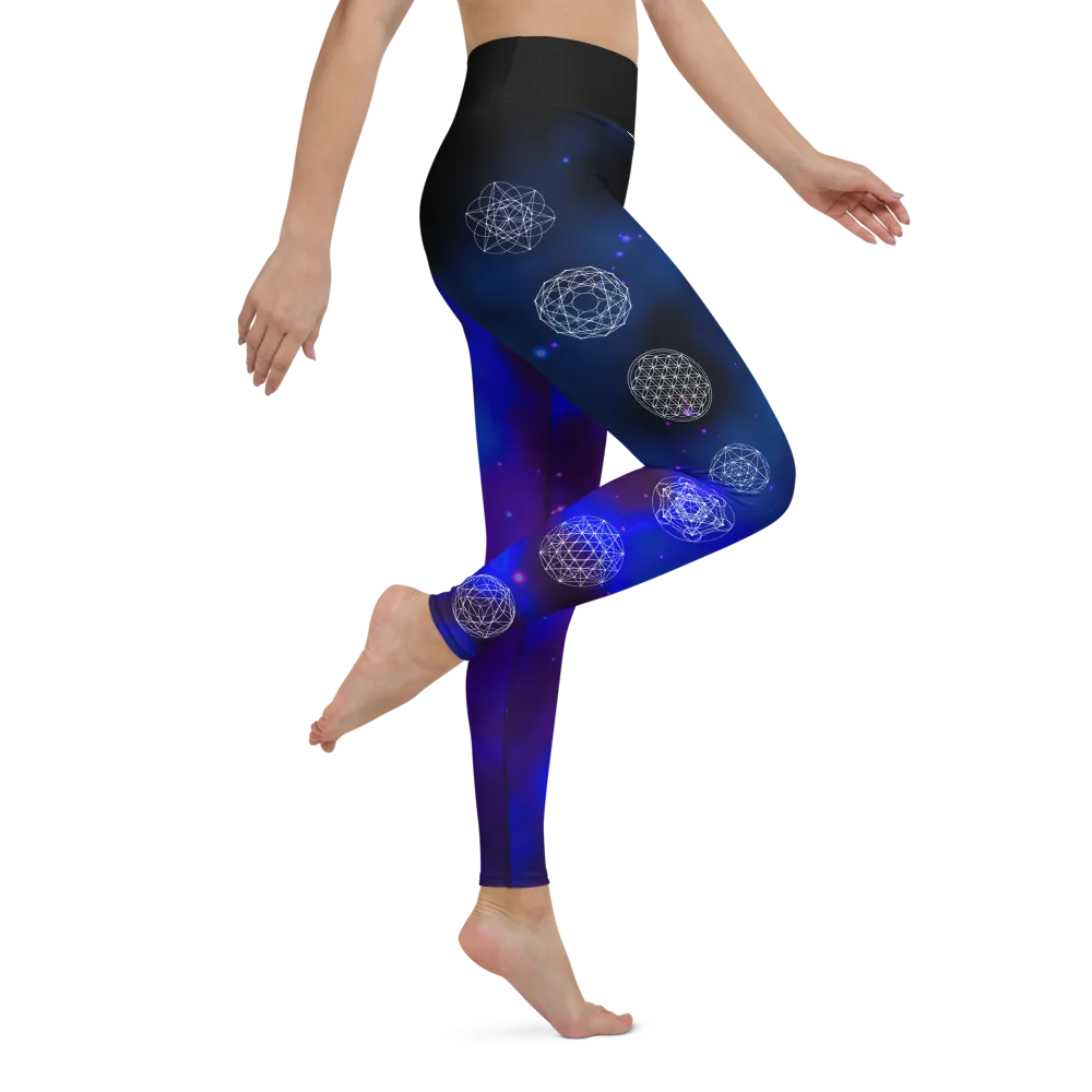 Mystic Meta High Waist Womens Yoga Leggings