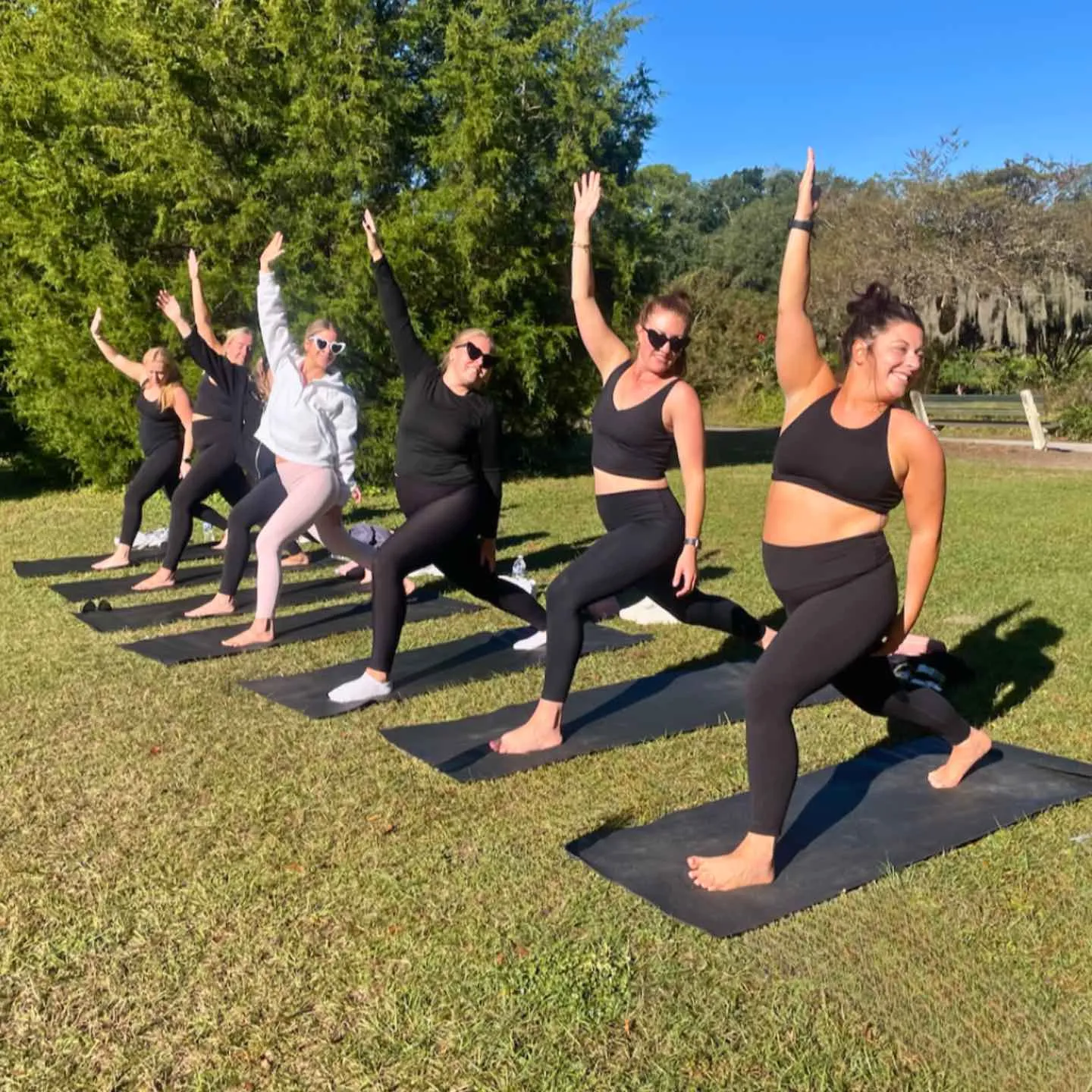 Namaste Then Rosé Yoga Class with BAD GIRLS YOGA