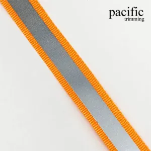 Neon Orange Reflective Tape : RF190607 (2 Sizes)