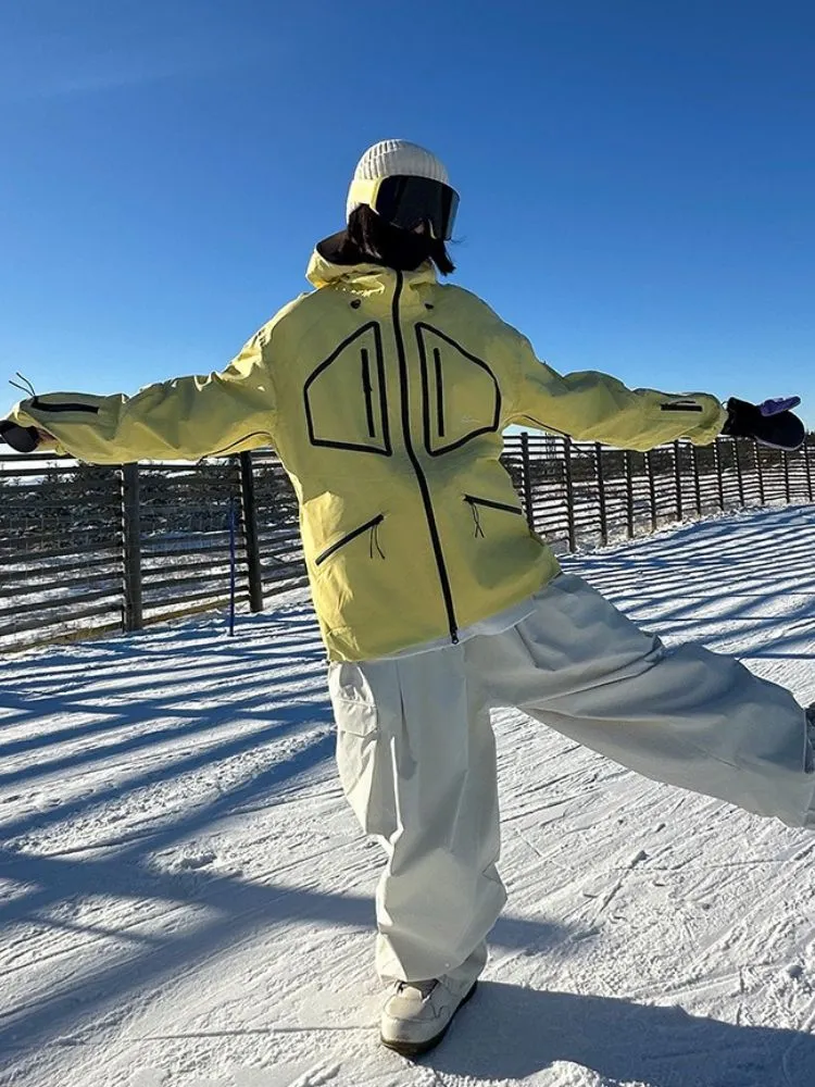 NIS SuperB Reflective Snow Tech Shell Jacket - Unisex