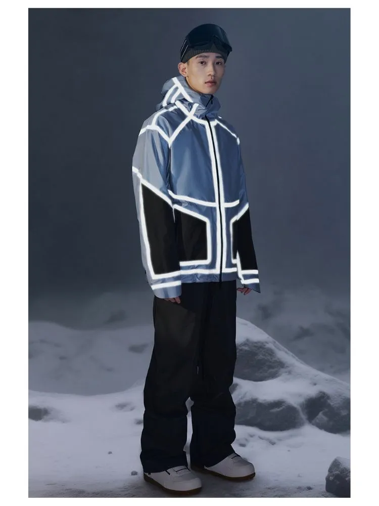 NIS SuperB Reflective Snow Tech Shell Jacket - Unisex