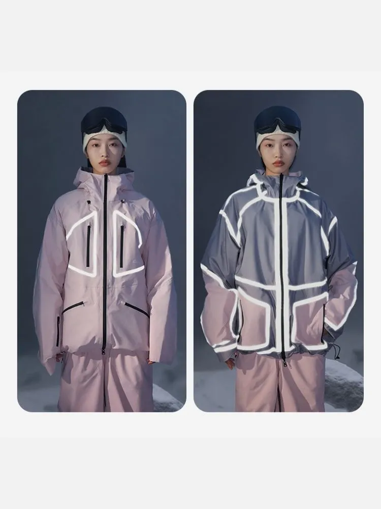 NIS SuperB Reflective Snow Tech Shell Jacket - Unisex