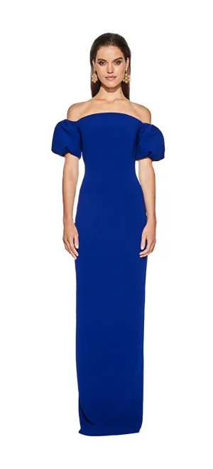 Off-The-Shoulder Puff Sleeve Gown