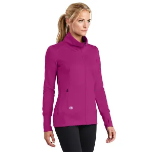 OGIO® Ladies Fulcrum Full-Zip - Flush Pink