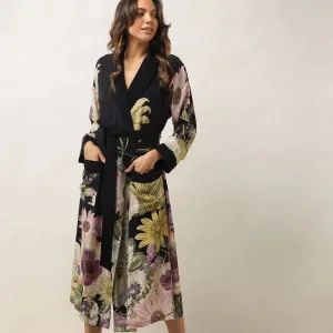 One Hundred Stars Black Daisy Gown