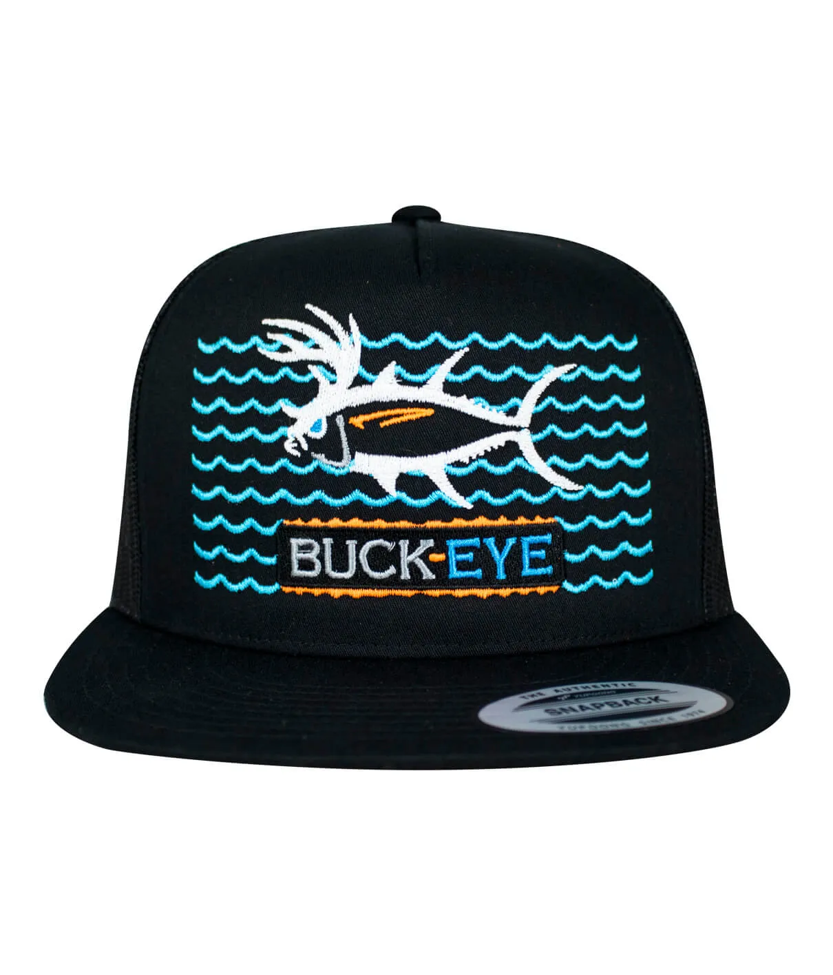 "Buck- Eye on the Water" Unisex Snapback Trucker Hat