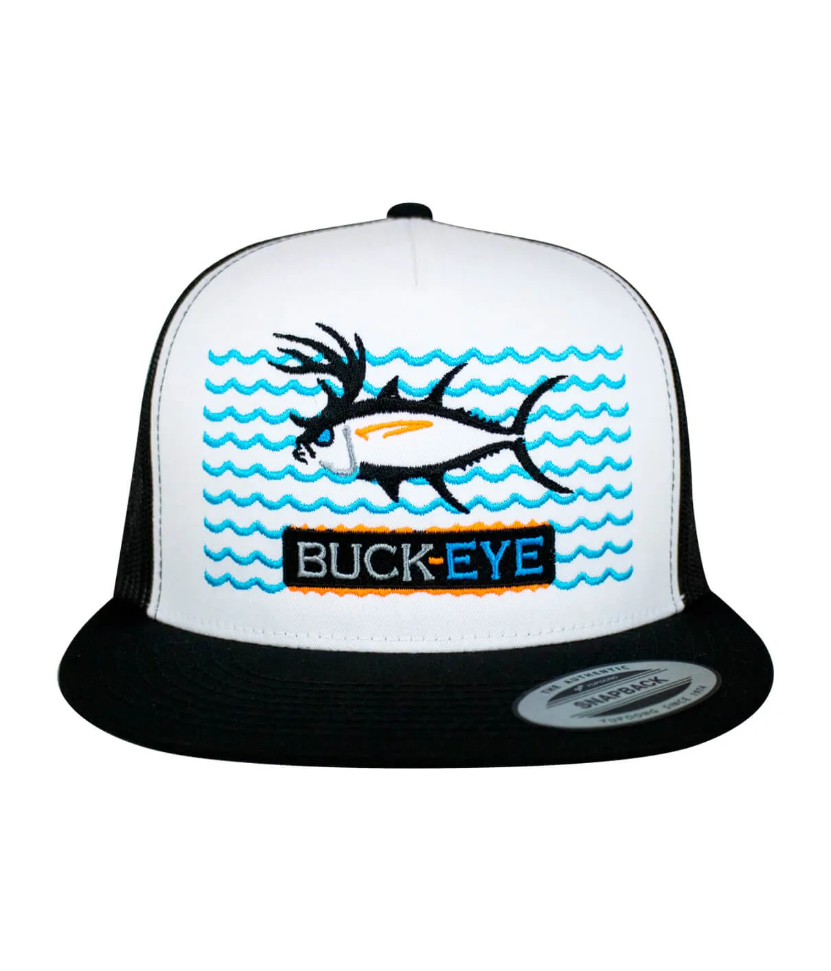 "Buck- Eye on the Water" Unisex Snapback Trucker Hat