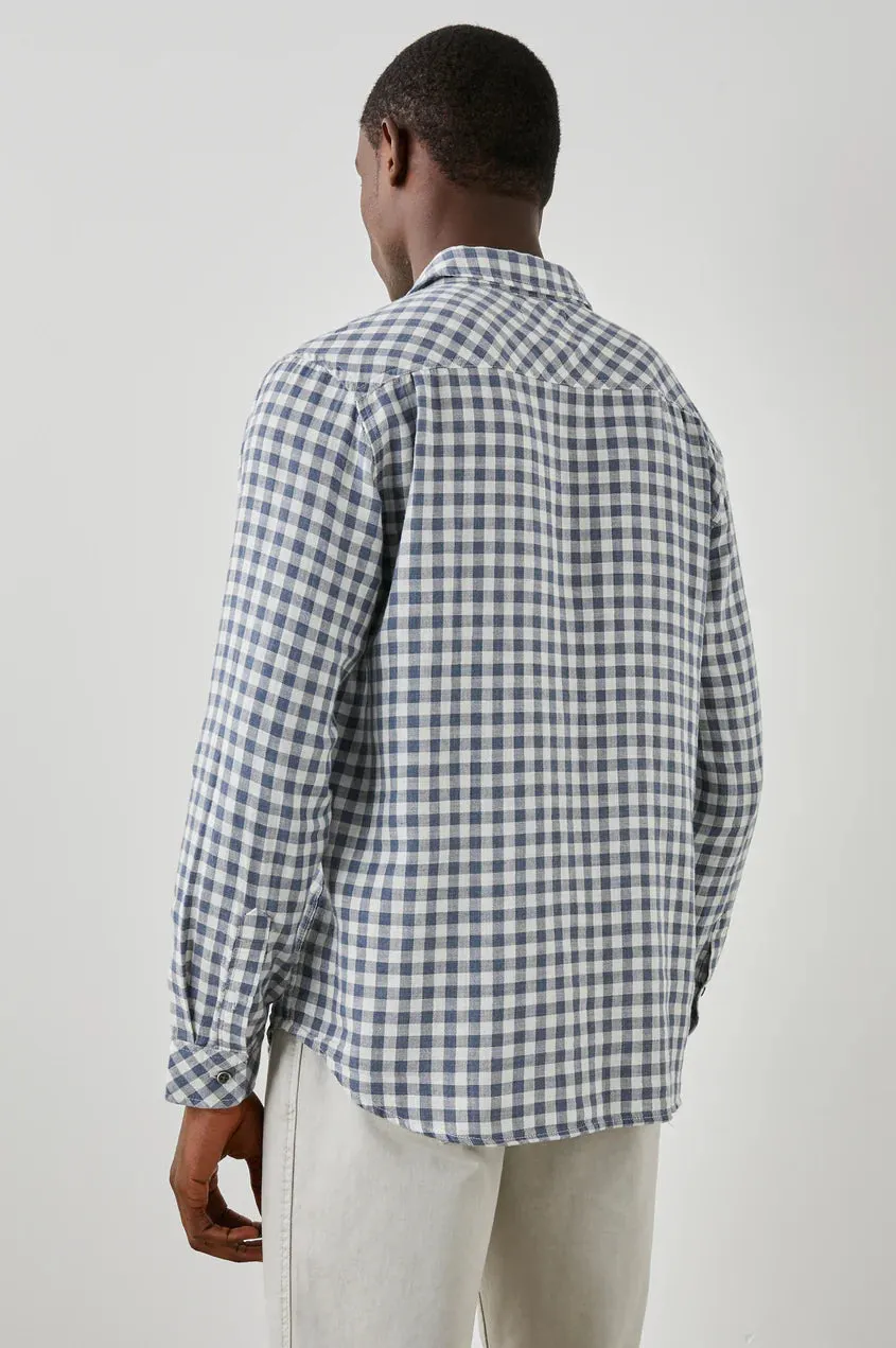 Rails Wyatt Navy Gingham