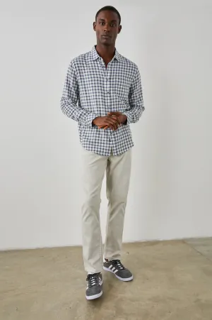 Rails Wyatt Navy Gingham