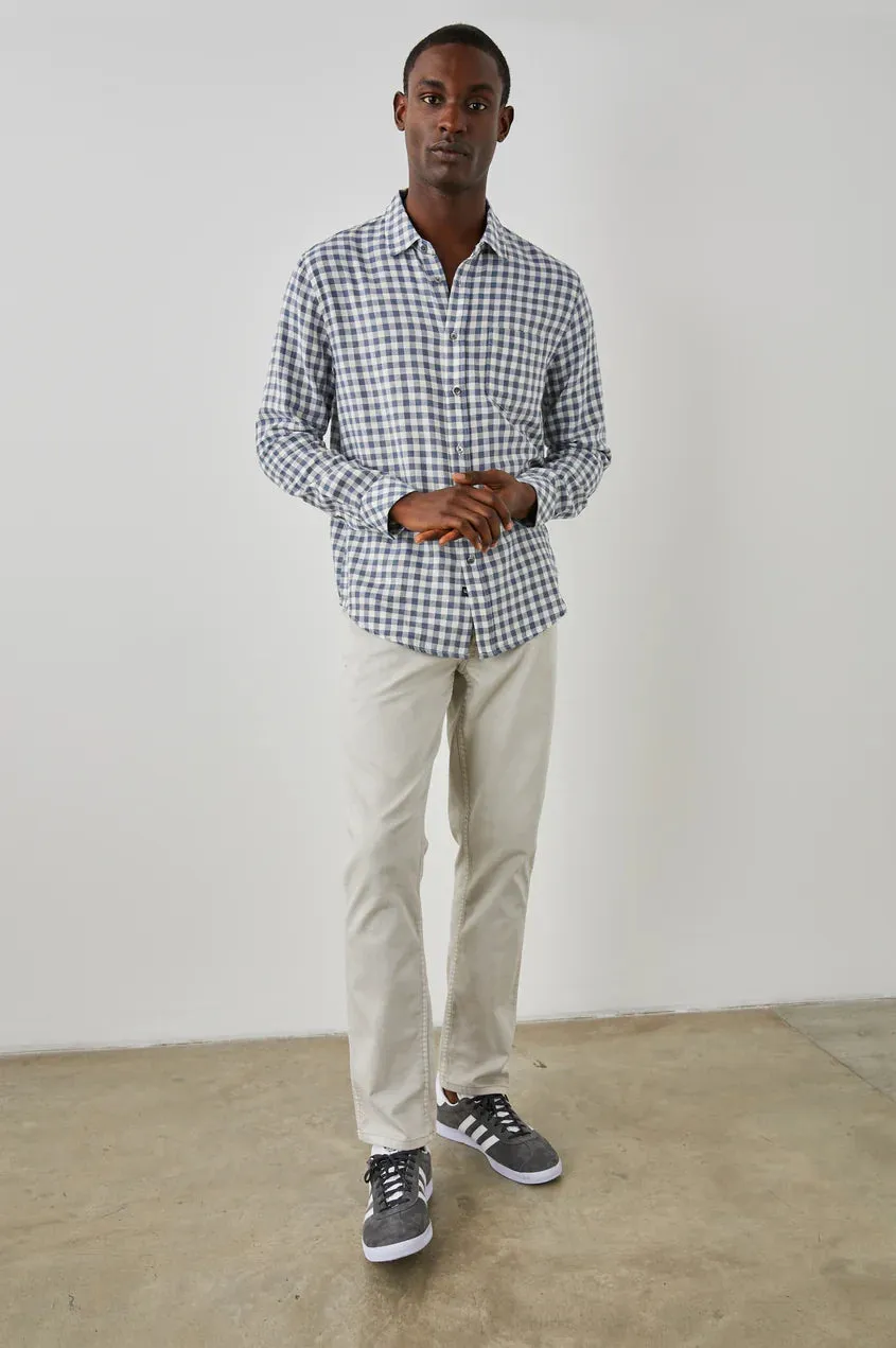 Rails Wyatt Navy Gingham