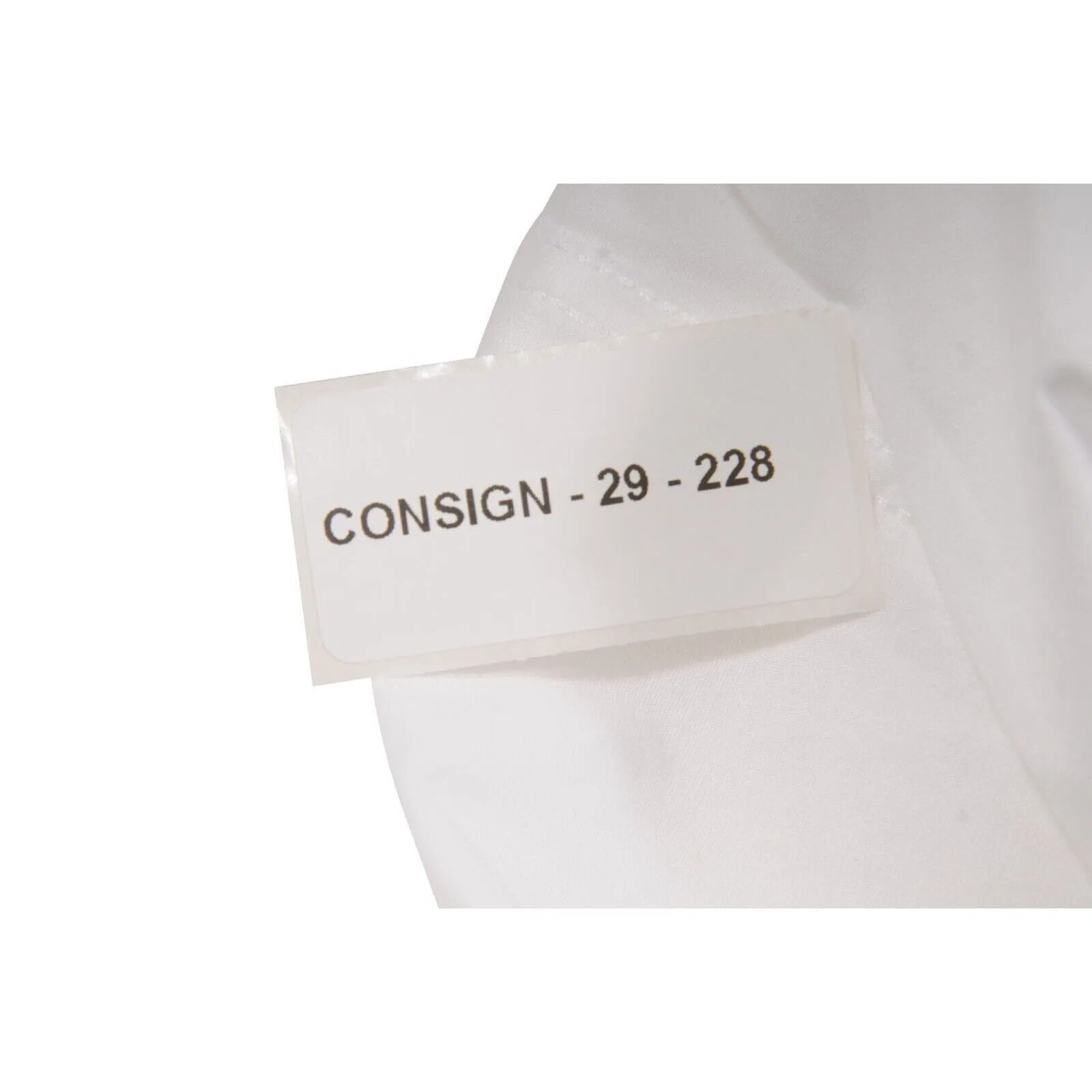 Rockstud Pyramid Button Down White Cotton