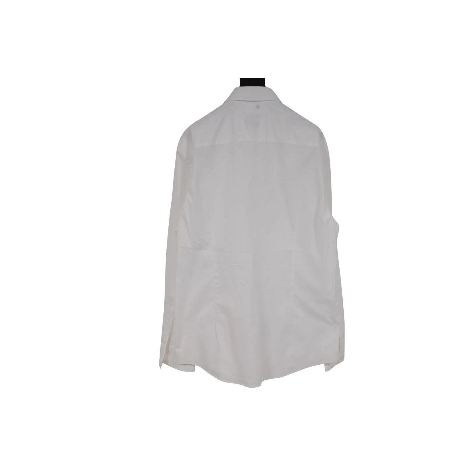 Rockstud Pyramid Button Down White Cotton