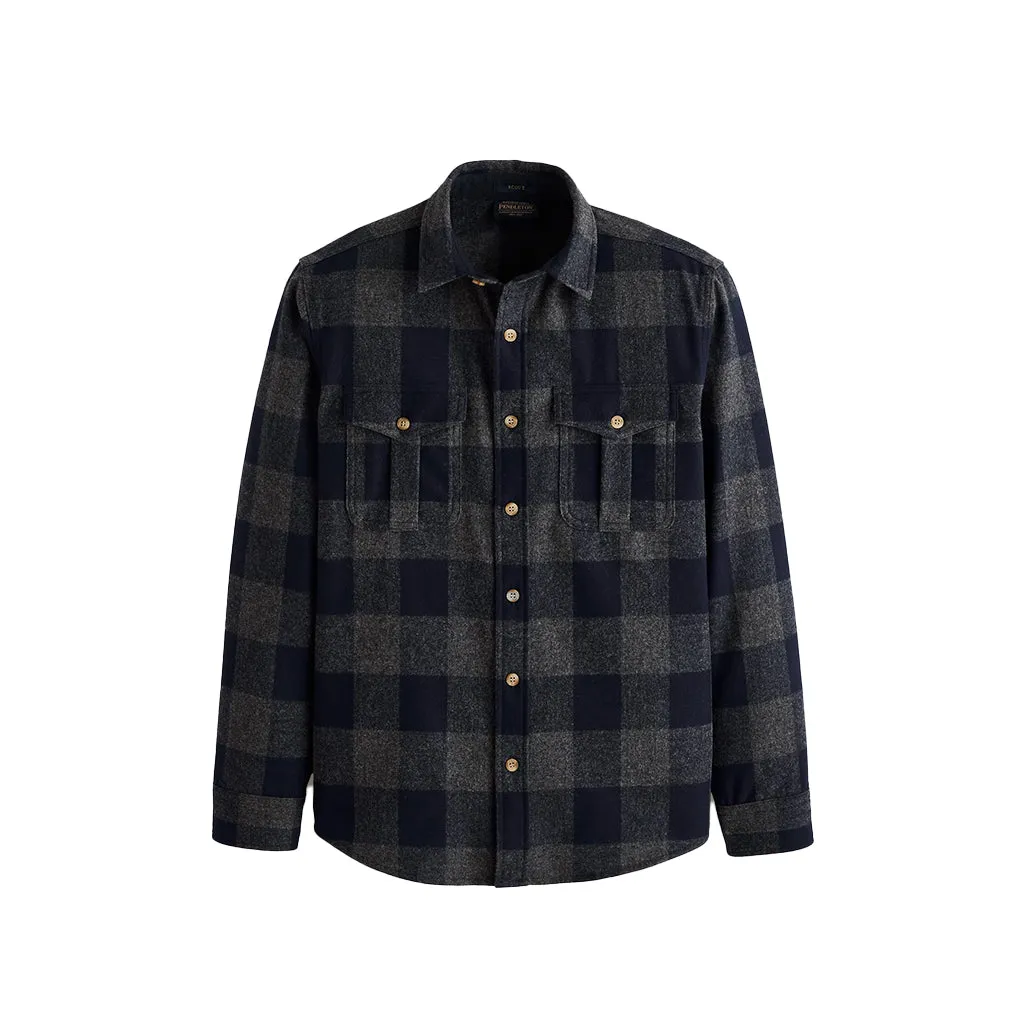 Scout Shirt Oxford Mix/ Navy Buffalo Check 24'