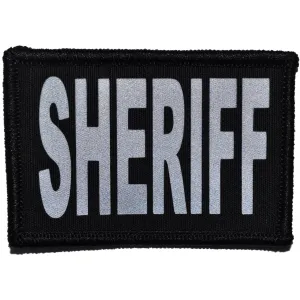 Sheriff Reflective - 2x3 Patch