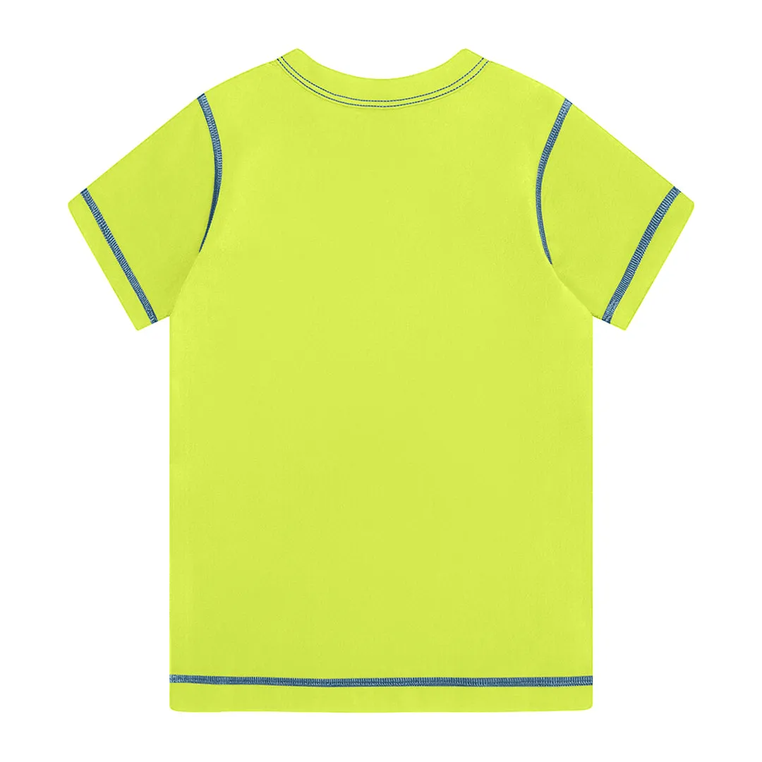 Solid Lime Short Sleeve
