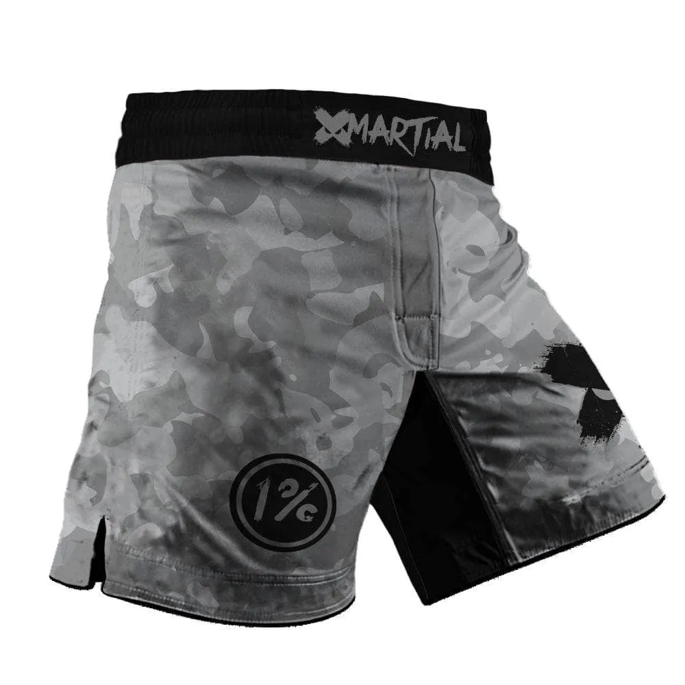 Stealth Camo Kids Rank BJJ/MMA Shorts