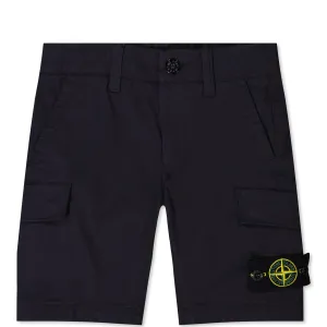 Stone Island Junior Navy Cargo Bermuda Shorts