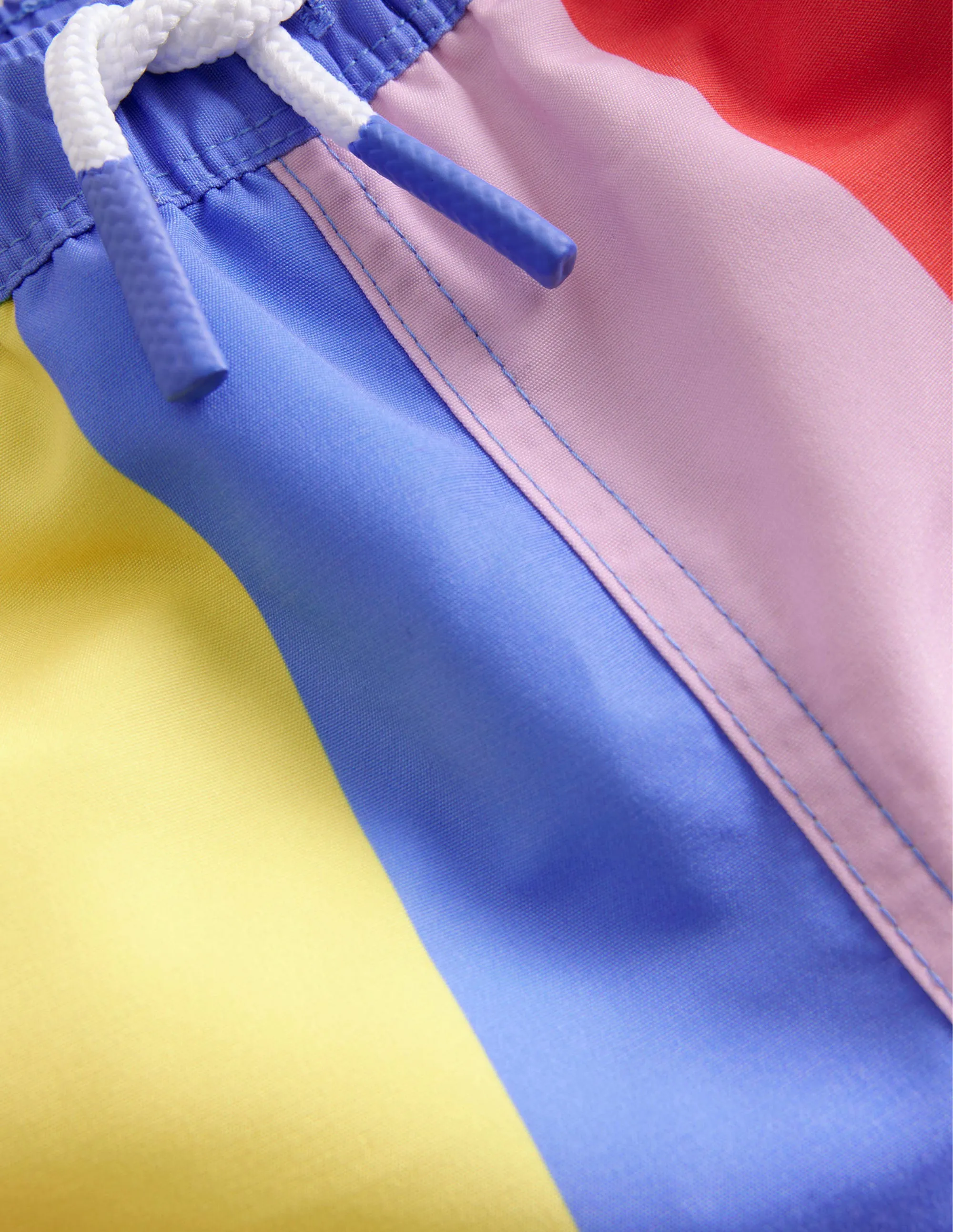 Swim Shorts-Soft Swim Multistripe