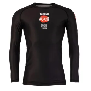 Tatami Bushido Black Long Sleeve Rash Guard