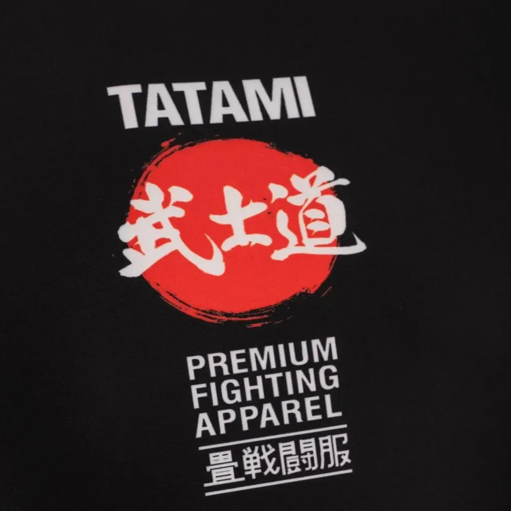 Tatami Bushido Black Long Sleeve Rash Guard
