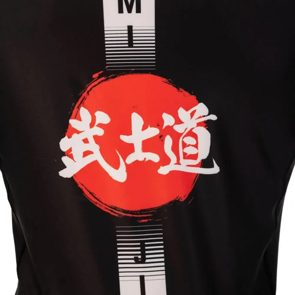 Tatami Bushido Black Long Sleeve Rash Guard