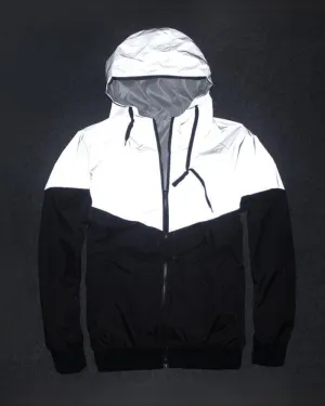 Techwear Color Block Reflective Jacket
