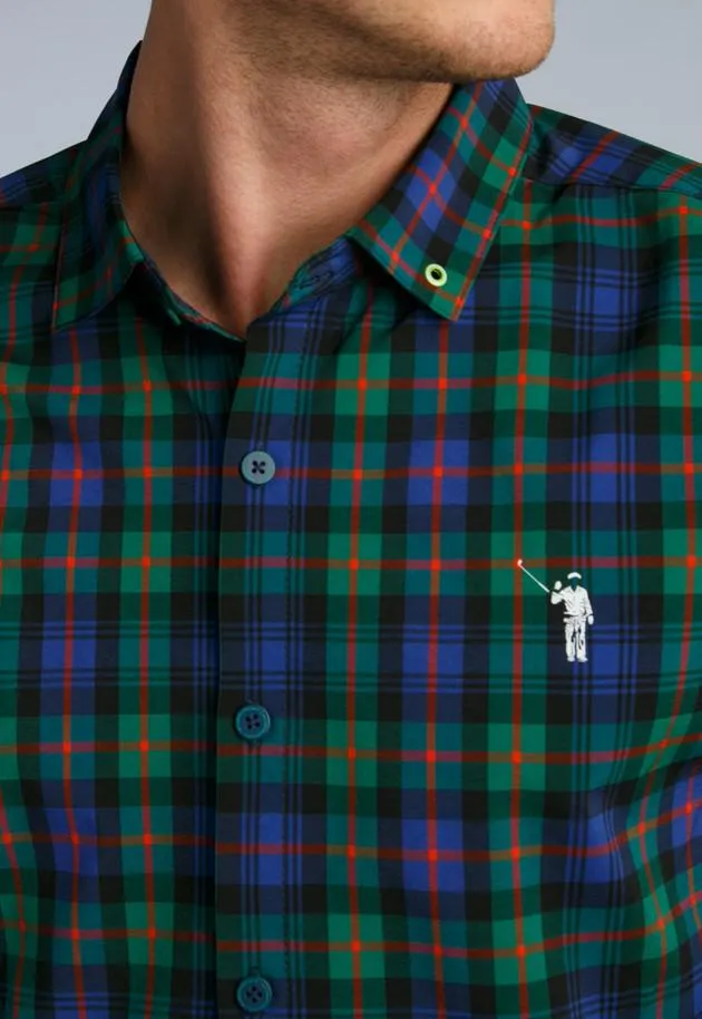 The Irreverent Men's Button Down | Tartan