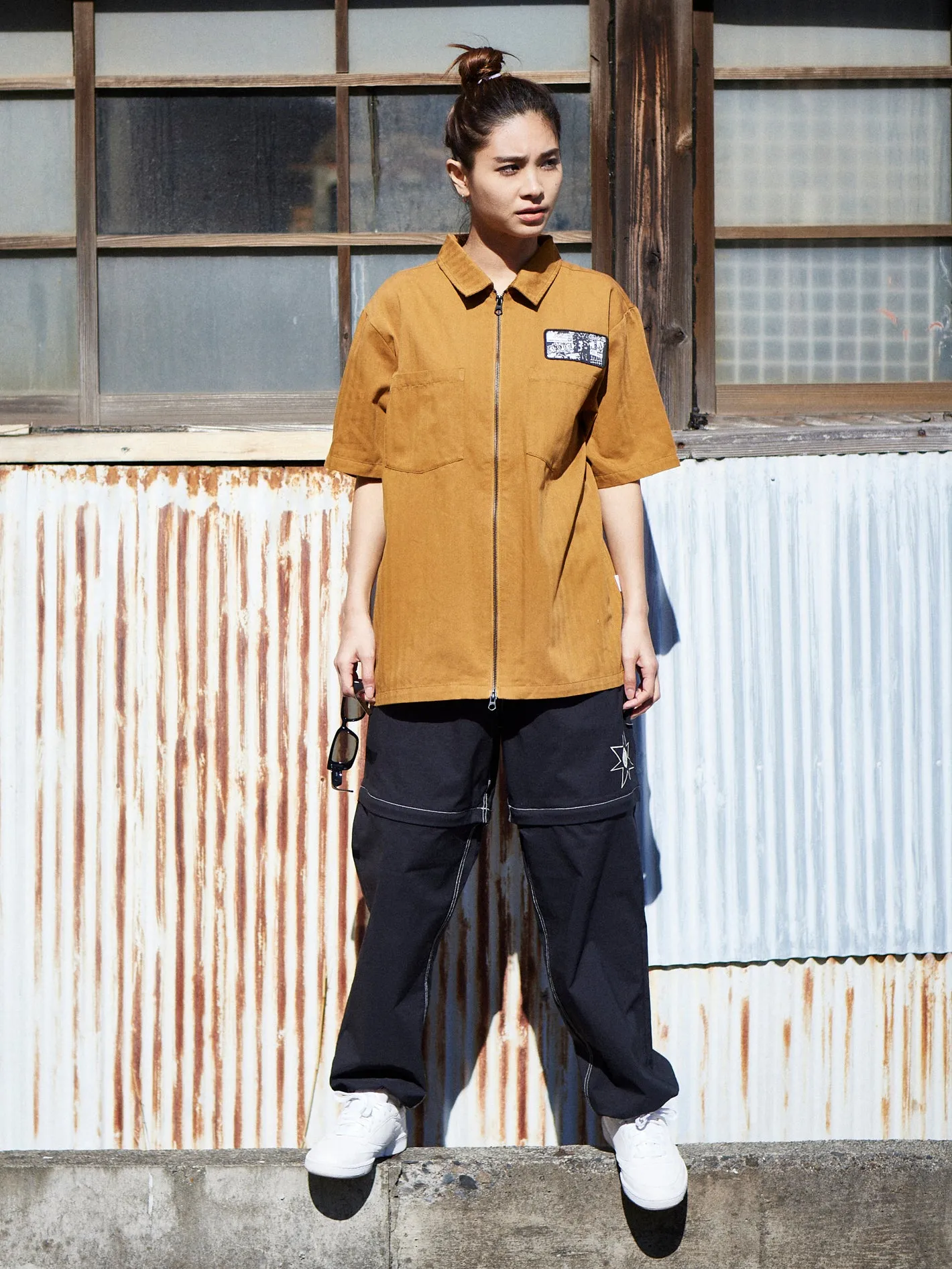 Tokyo True Convertible Elastic Waist Pants - Black