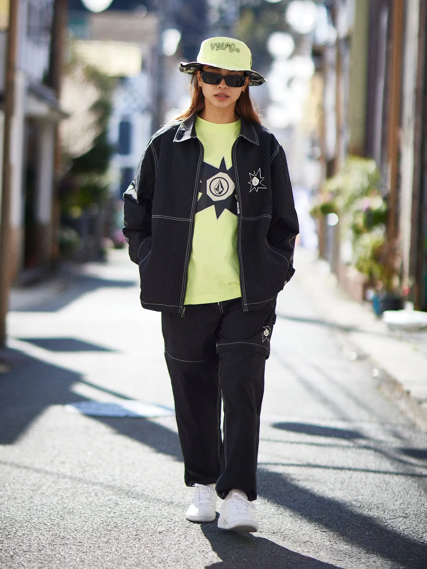 Tokyo True Convertible Elastic Waist Pants - Black