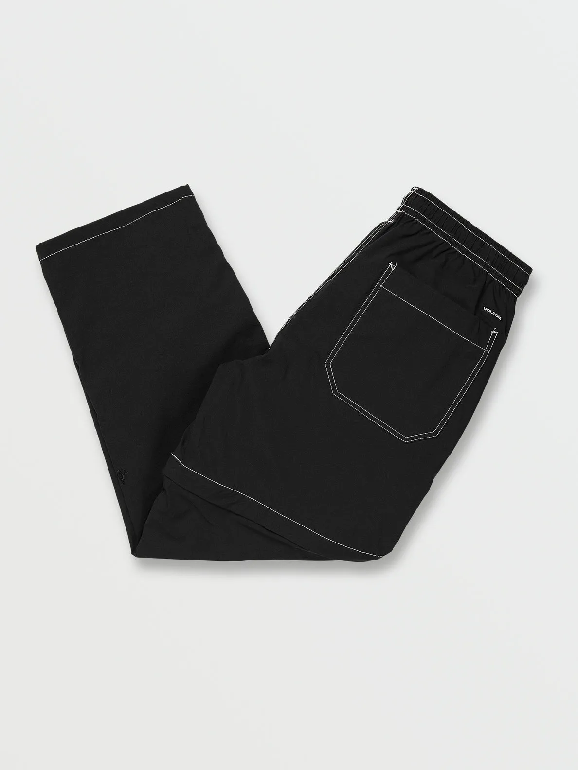 Tokyo True Convertible Elastic Waist Pants - Black