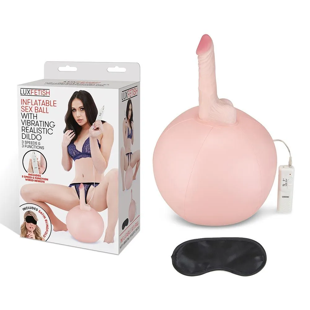 Vibrating Yoga Ball Dildo