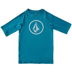 Volcom Youth Lido Solid Short Sleeve Rash Guard