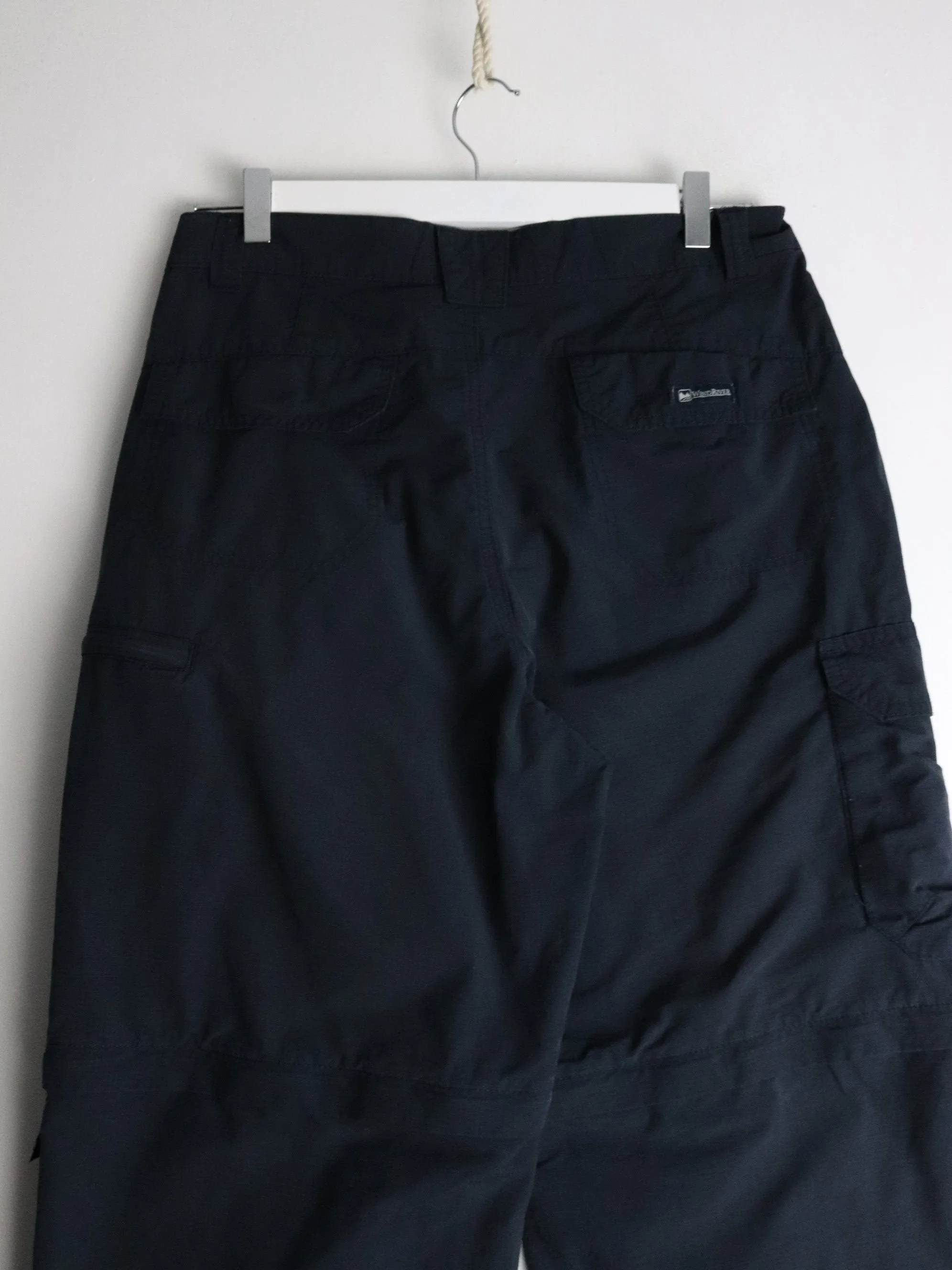 WindRiver Pants Men 32 x 30 Blue Convertible