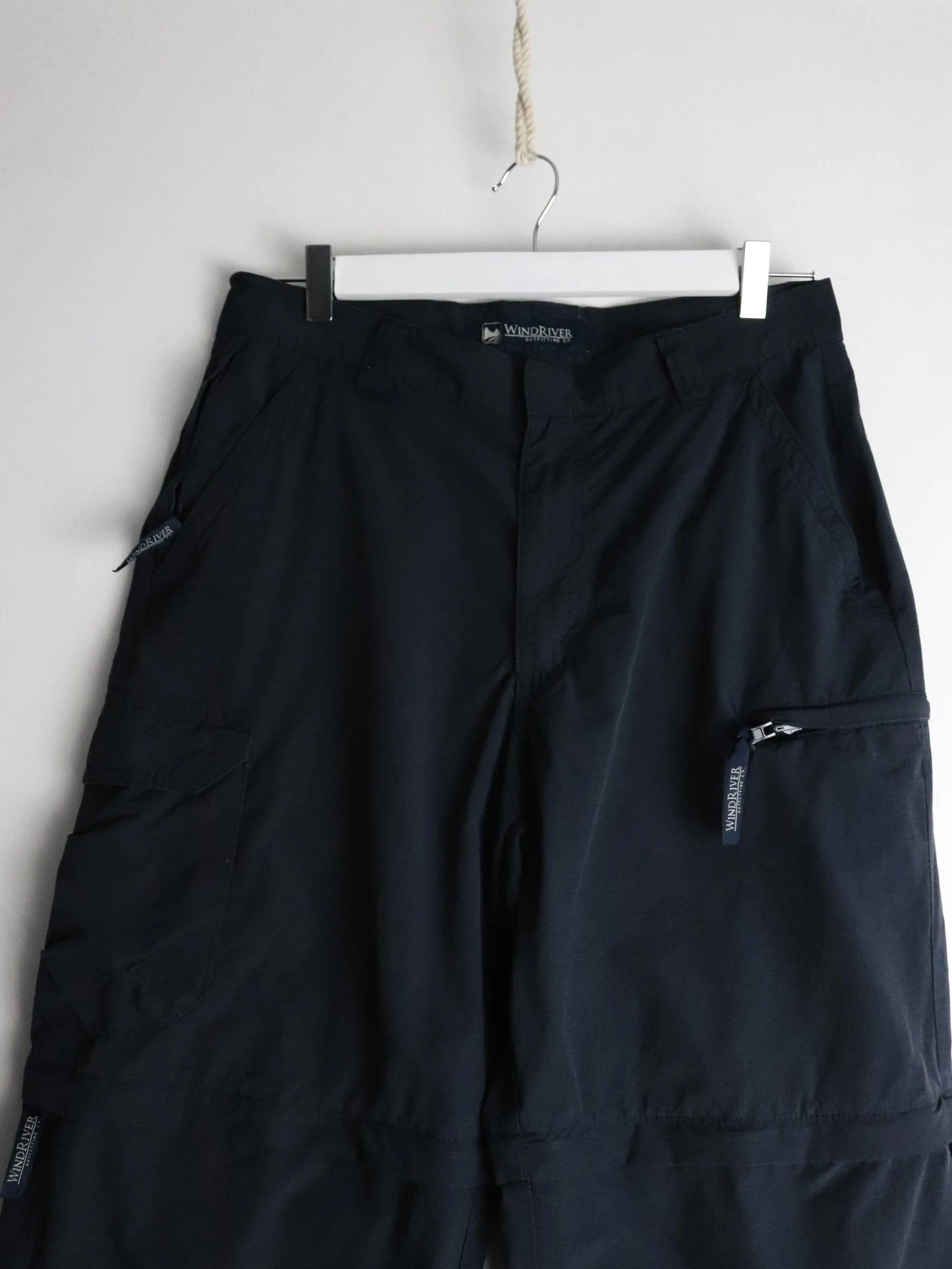 WindRiver Pants Men 32 x 30 Blue Convertible