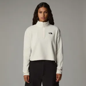 WOMEN'S 100 GLACIER CROPPED ¼ ZIP FLEECE
