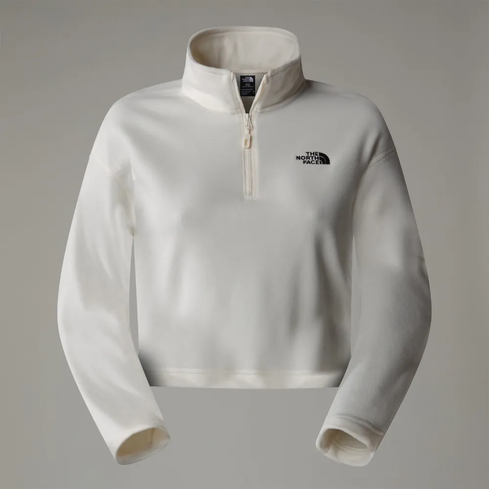 WOMEN'S 100 GLACIER CROPPED ¼ ZIP FLEECE