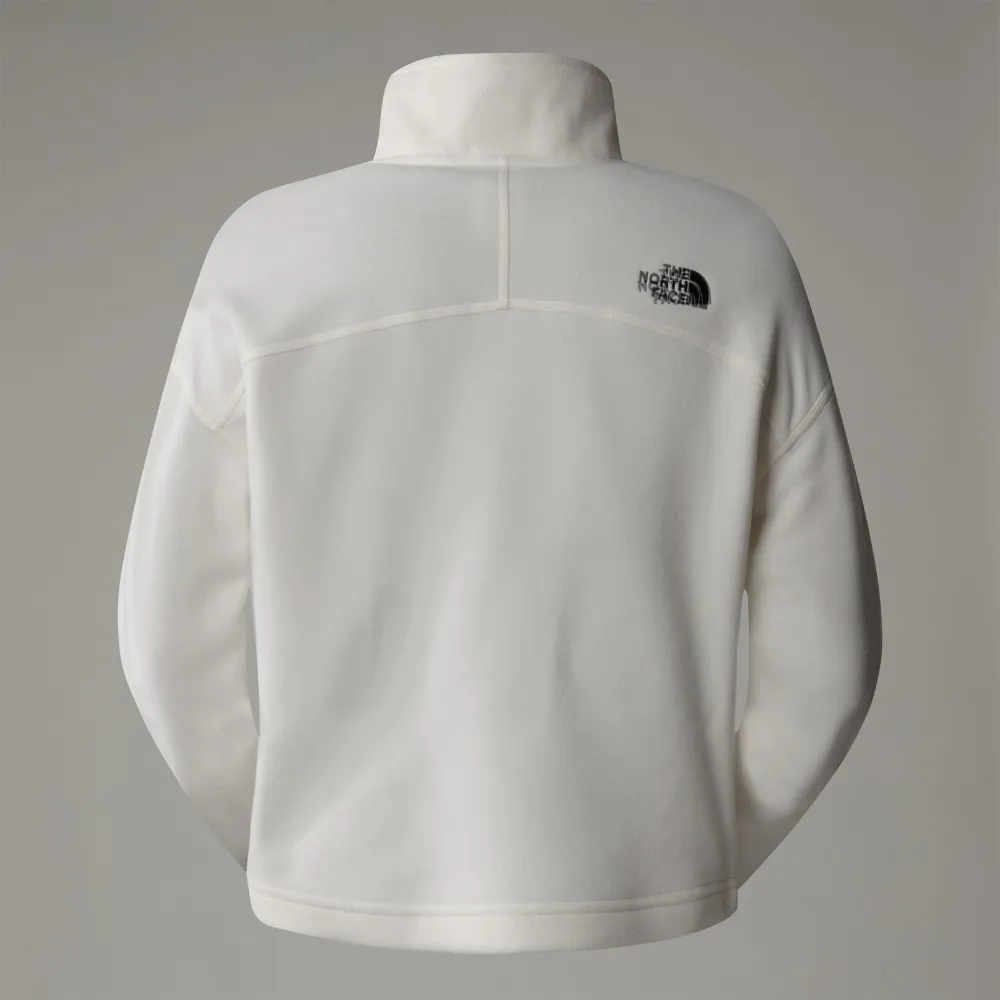WOMEN'S 100 GLACIER CROPPED ¼ ZIP FLEECE