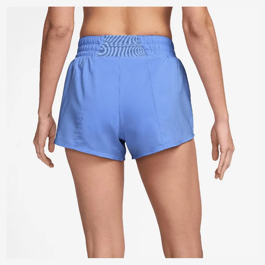Women`s One Dri-FIT Mid-Rise 3 Inch Brief-Lined Shorts