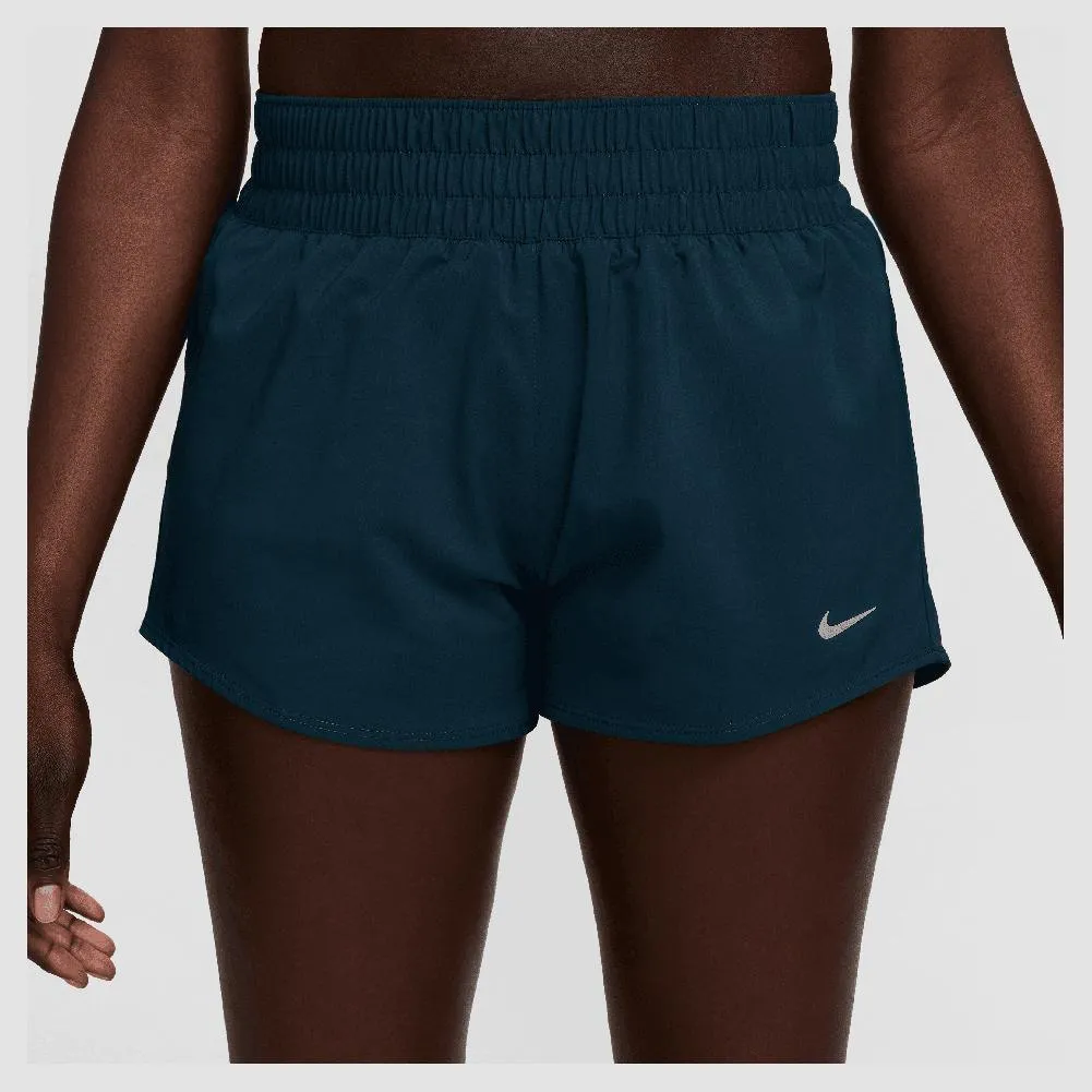 Women`s One Dri-FIT Mid-Rise 3 Inch Brief-Lined Shorts