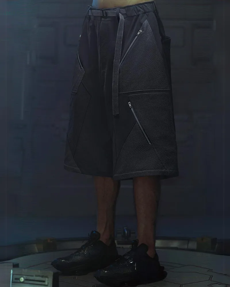 XIPHEVIL Cyberpunk Outfits Bellator IV Suit Shorts