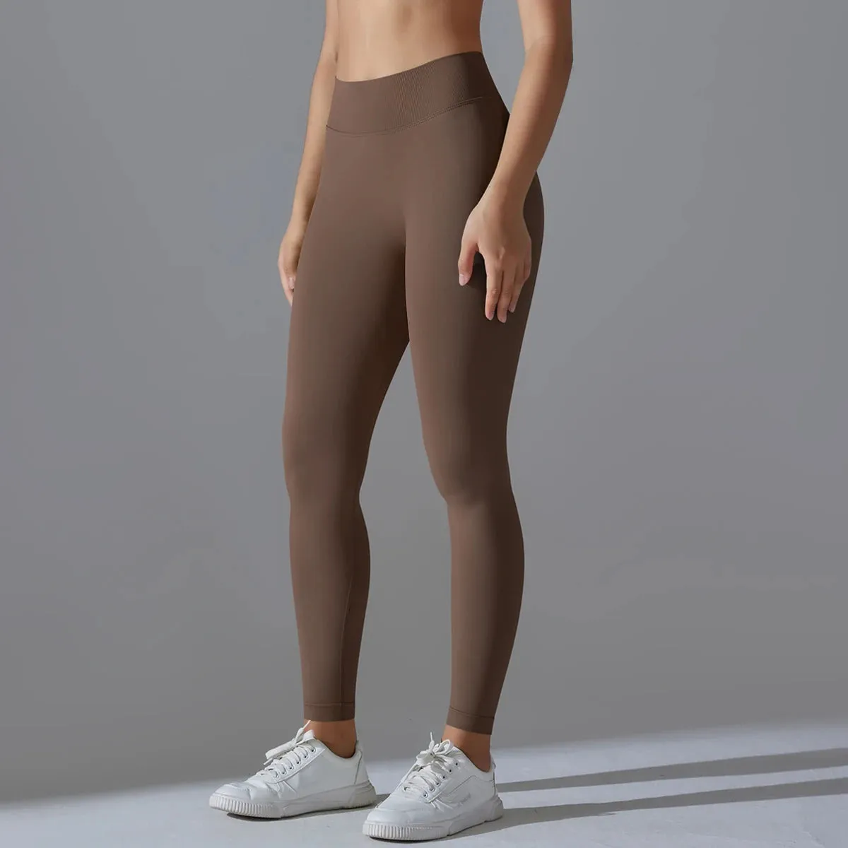 Yoga Leggings Seamless Gym Leggings Women High Waist Booty Lifting Fitness Wear